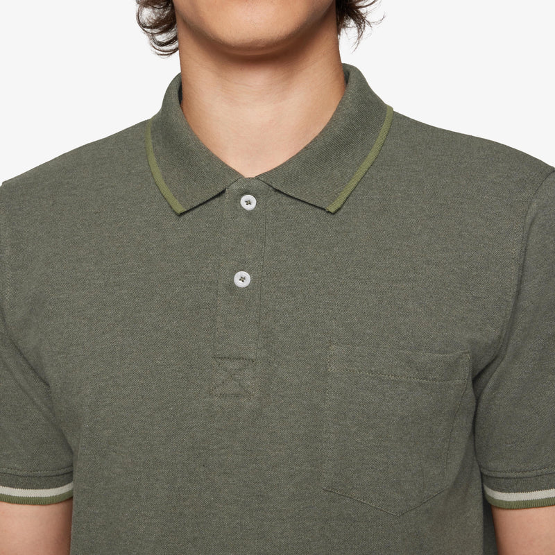 NalleSI Polo - Full Green Melange