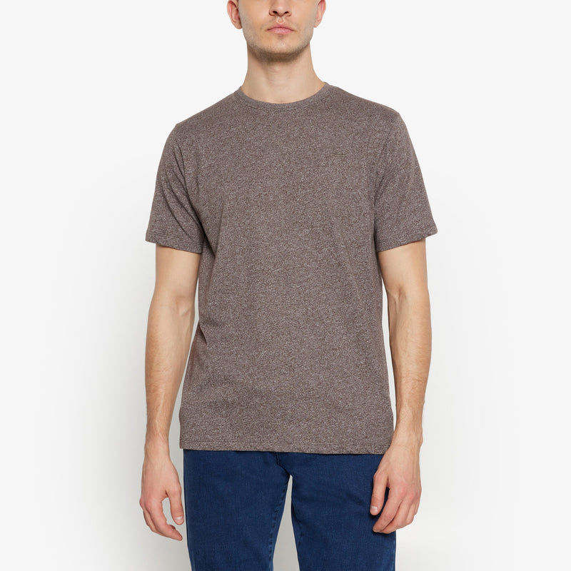 EltonSI Moliner Logo tee - Chocolat b