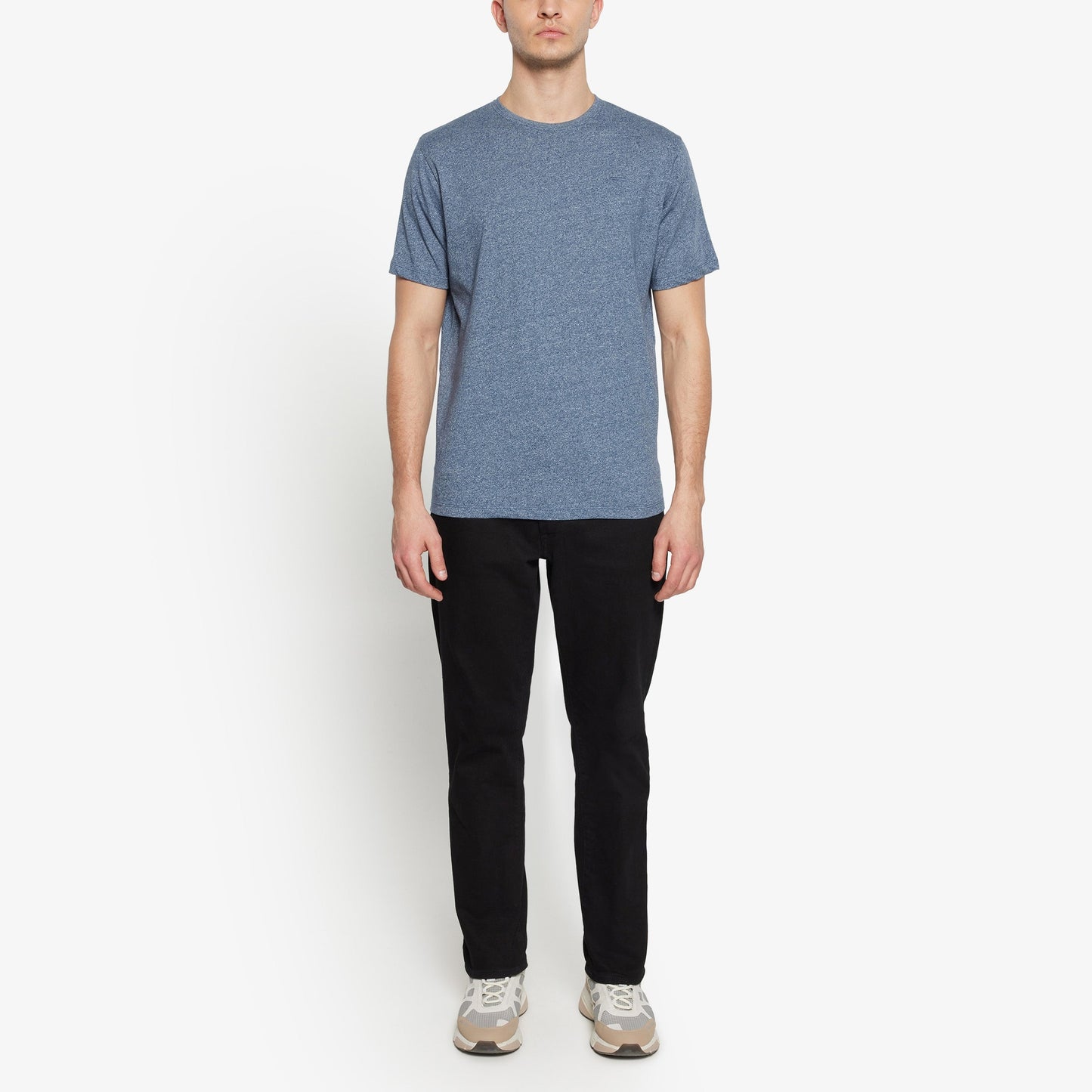 EltonSI Moliner Logo tee - Blue Autumn