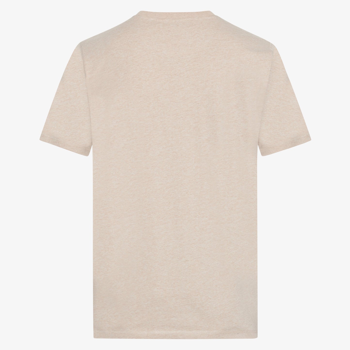 LiamSI Front Print Tee+ - Savanna Sand Melange