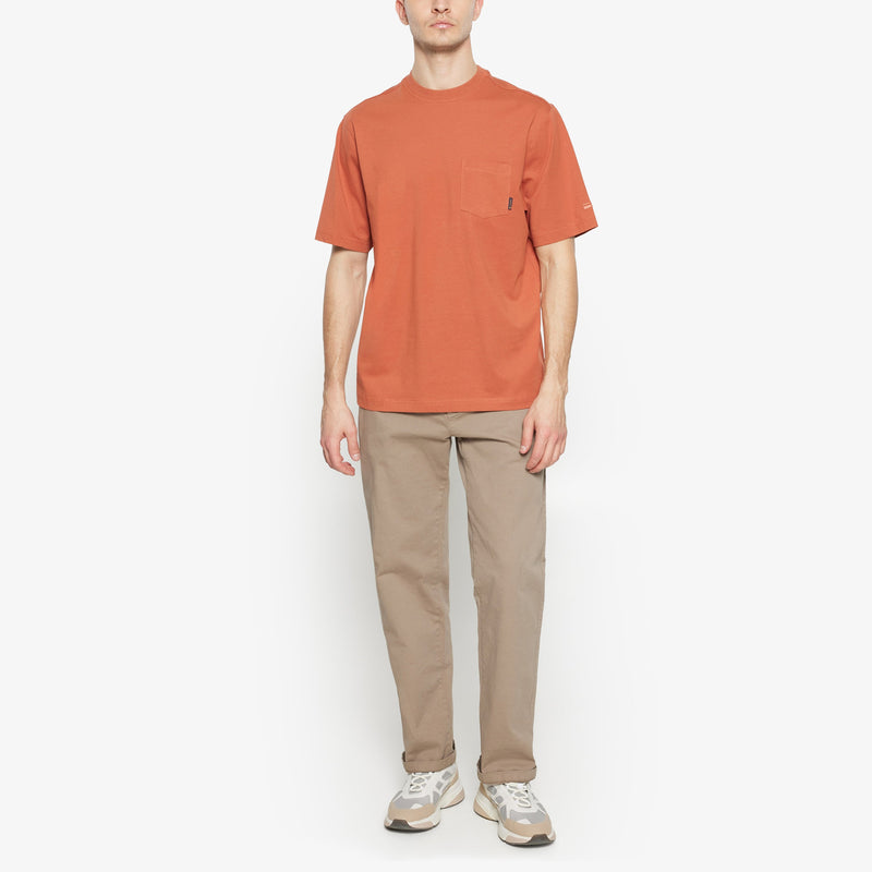 EddySI Pocket Tee - Baked Clay