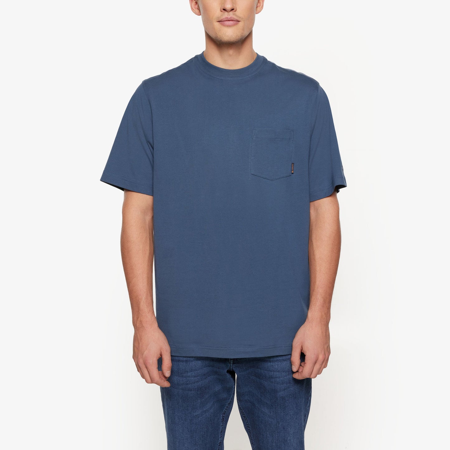 EddySI Pocket Tee - Blue Autumn