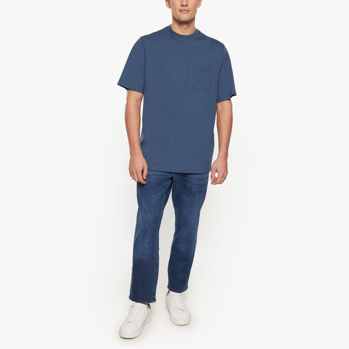 EddySI Pocket Tee - Blue Autumn