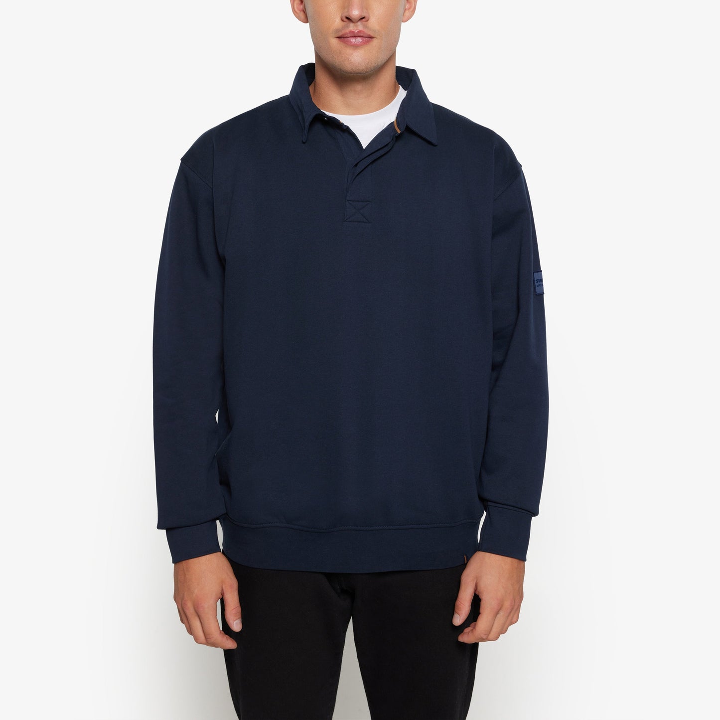 KristoffSI Structure Cardigan - Deep Marine