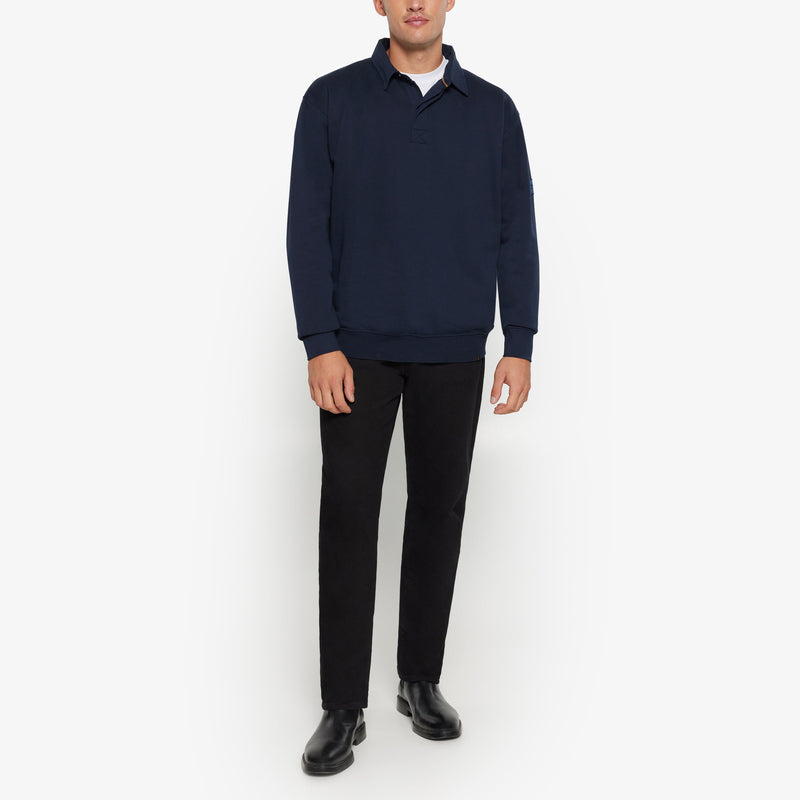 KristoffSI Structure Cardigan - Deep Marine