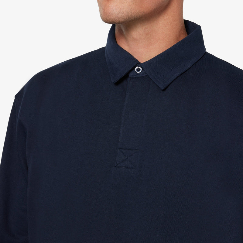 KesiSI Sweat Polo - Deep Marine