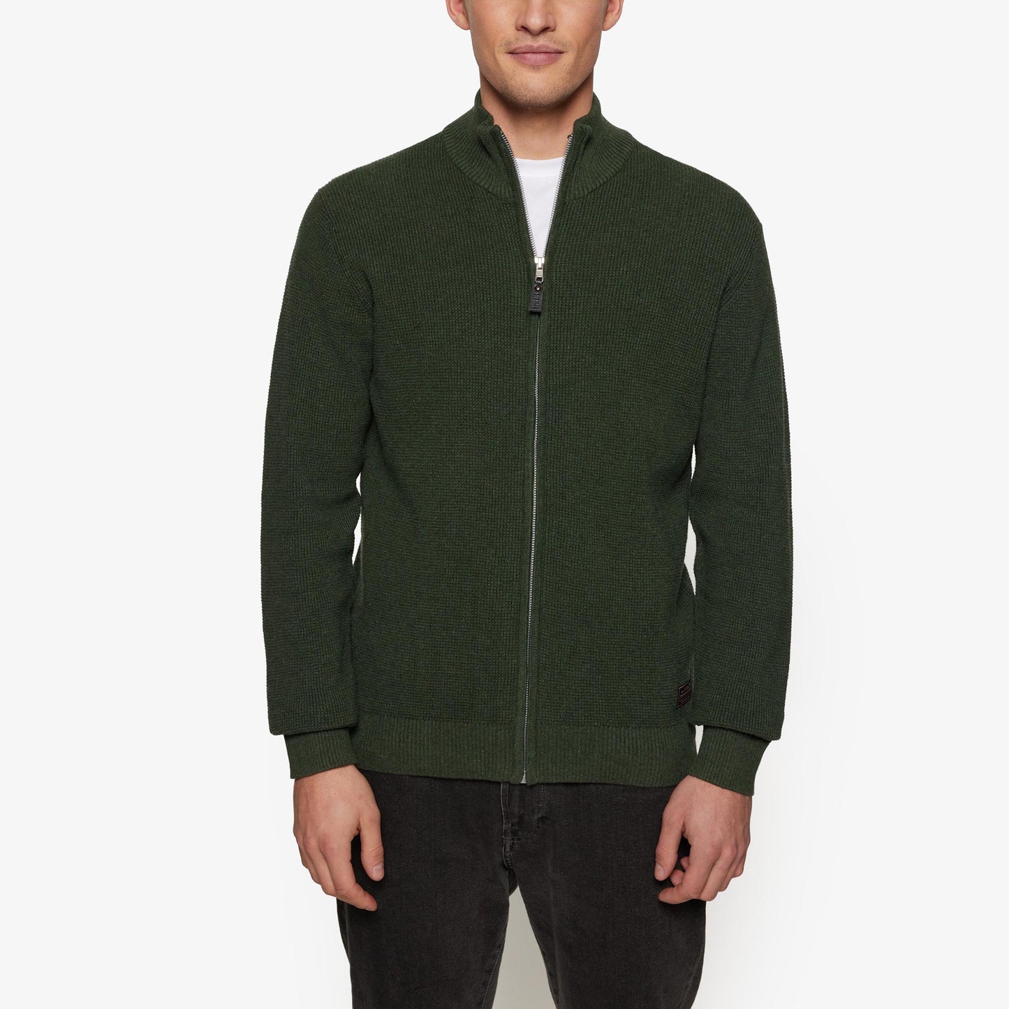 AndersSi Structure Cardigan + - Evergreen