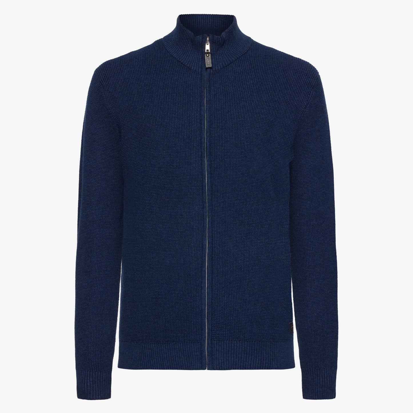 AndersSi Structure Cardigan + - Mid Blue Melange