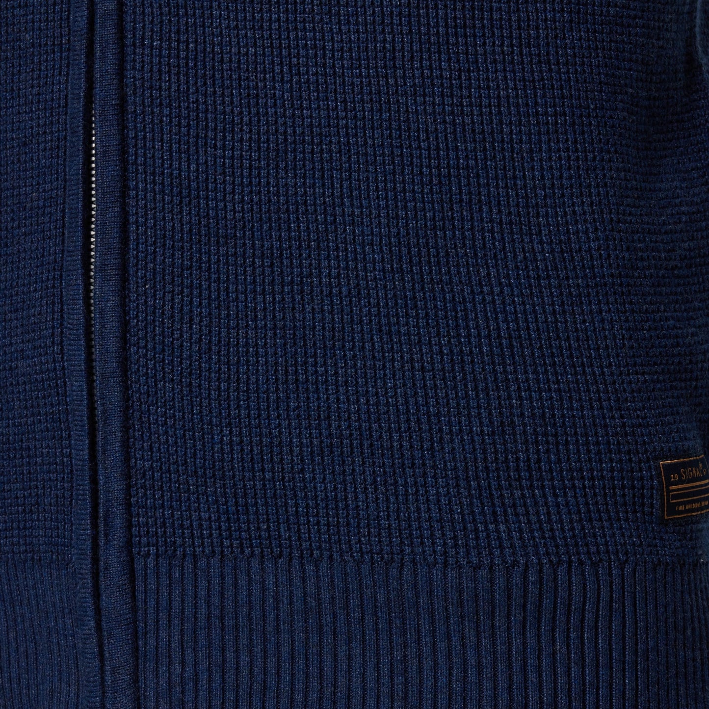 AndersSi Structure Cardigan + - Mid Blue Melange