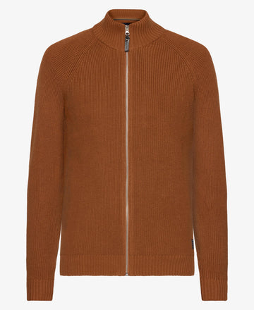 AdamSi Rib Cardigan - Nutty