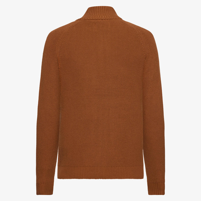 AdamSi Rib Cardigan - Nutty