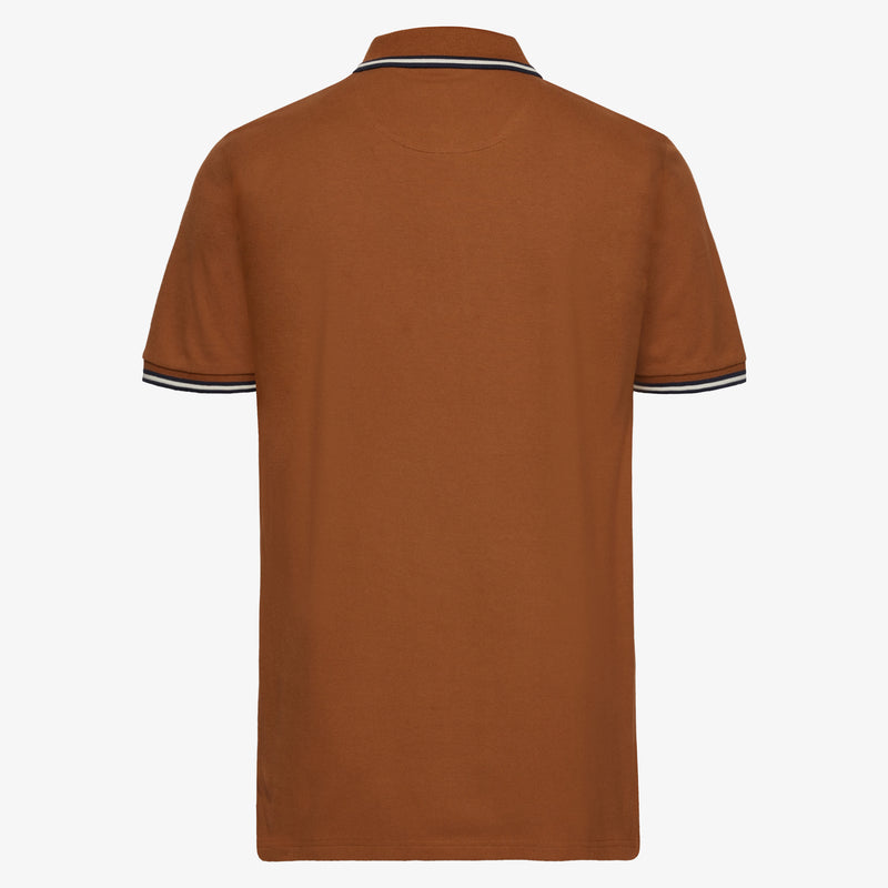 JasperSi Badge Polo - Nutty