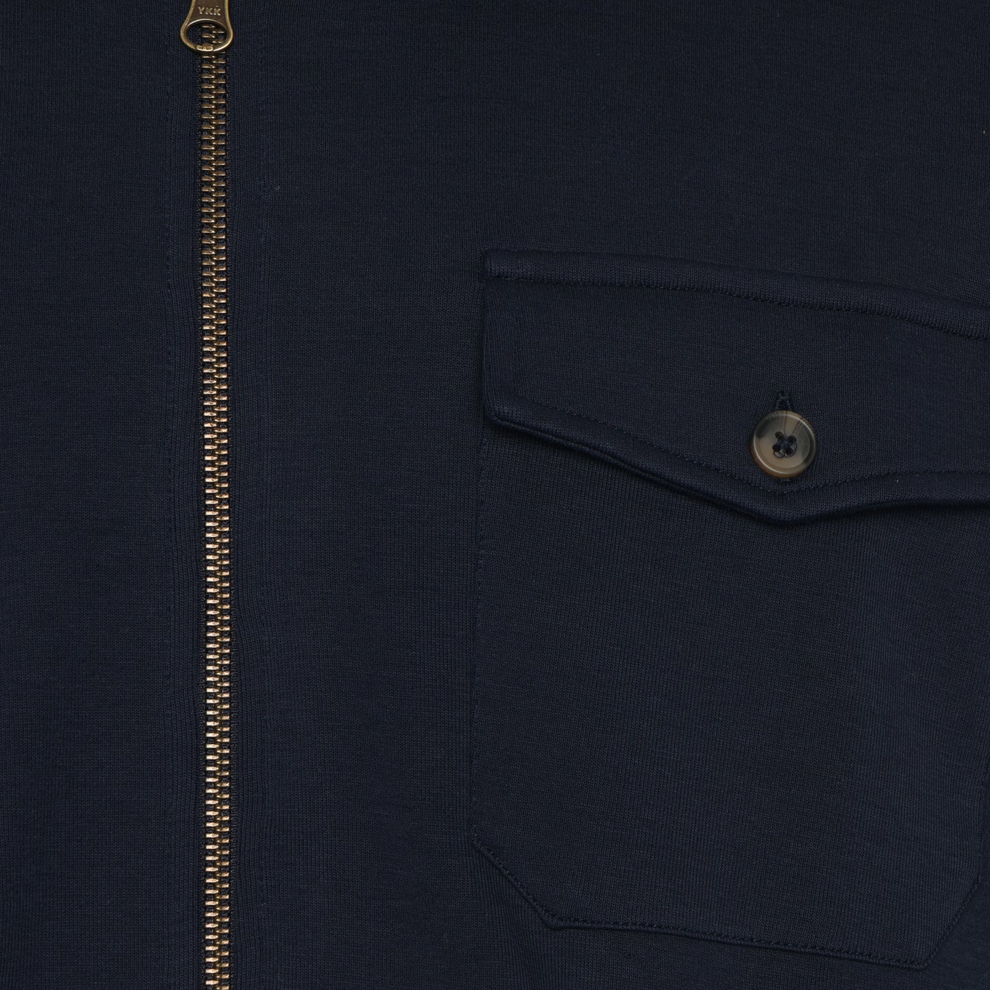 BertleSi Zip Overshirt - Deep Marine