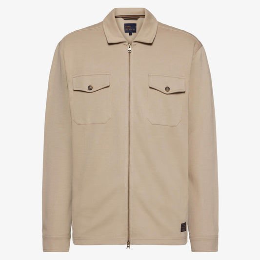 BertleSi Zip Overshirt - Pure cashmere