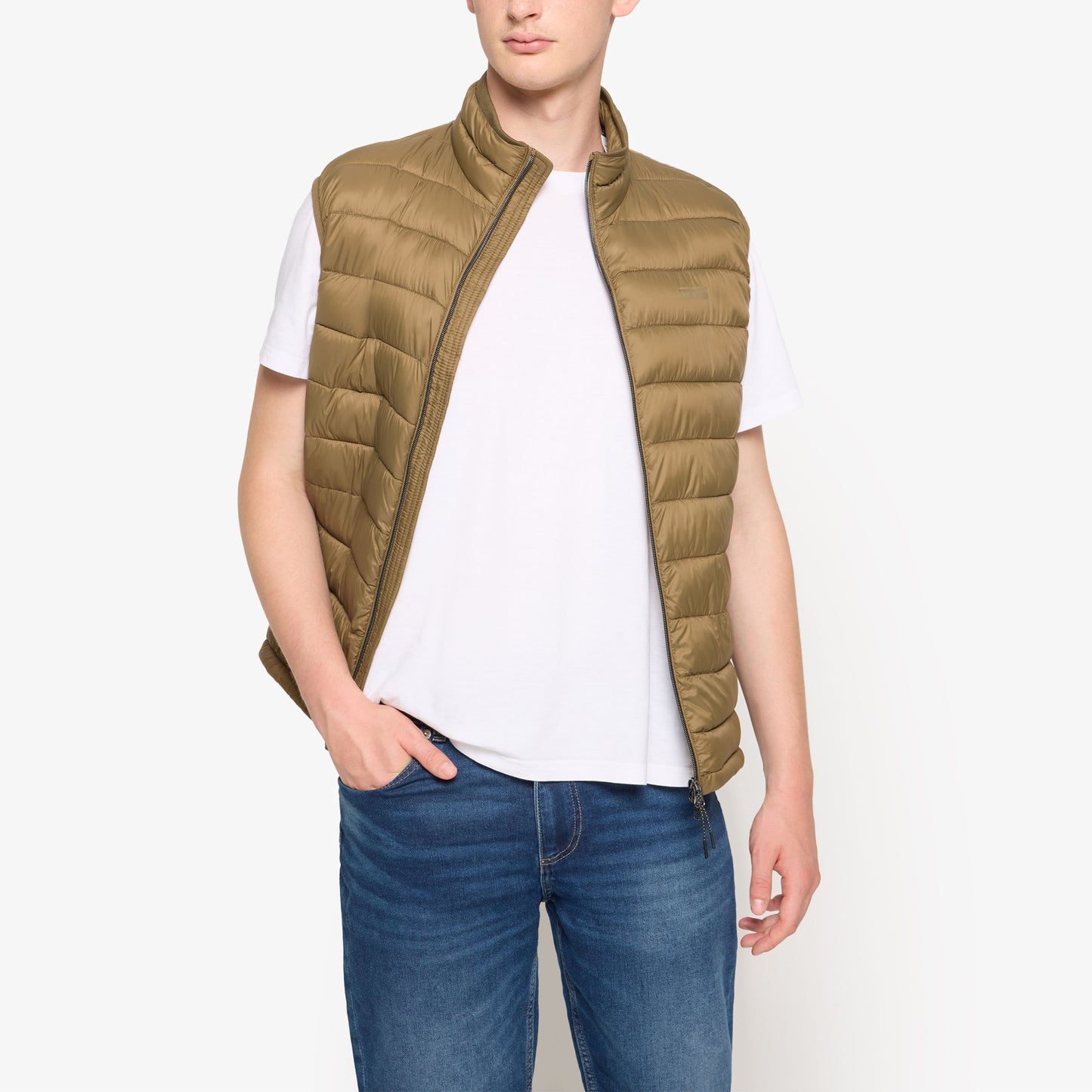 JulesSi Matte Vest + - Acorn Tabac