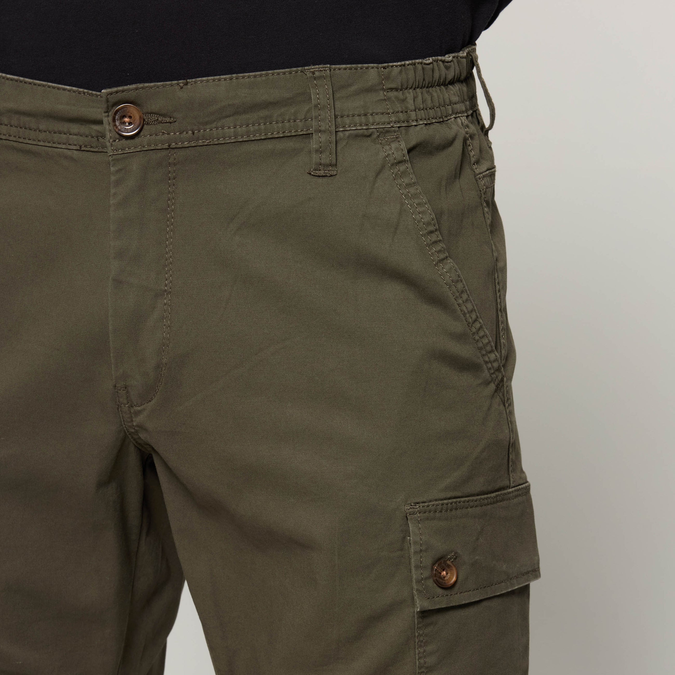 KenSi Shorts+ - Green Wood
