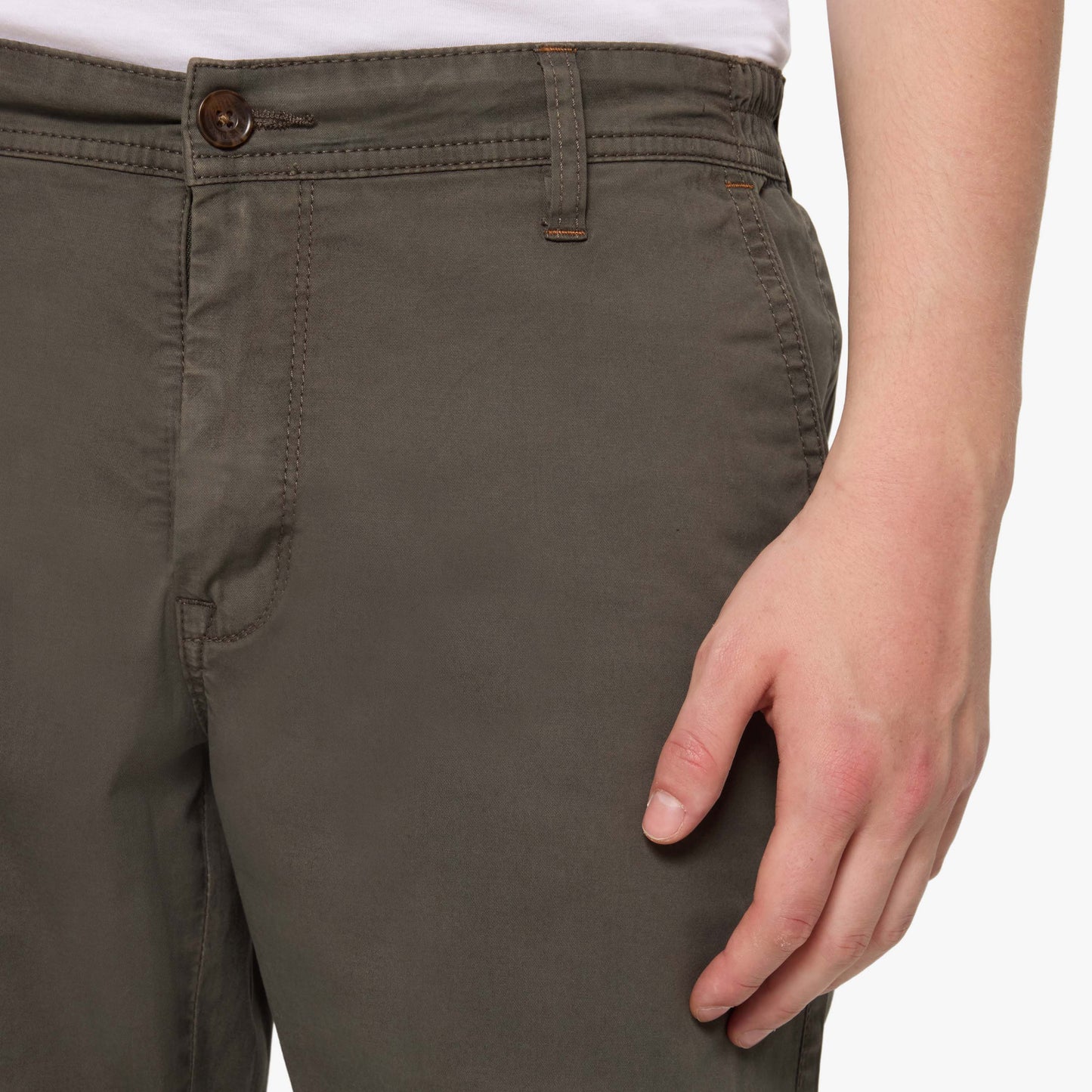 CliffSi Chino Shorts + - Green Wood