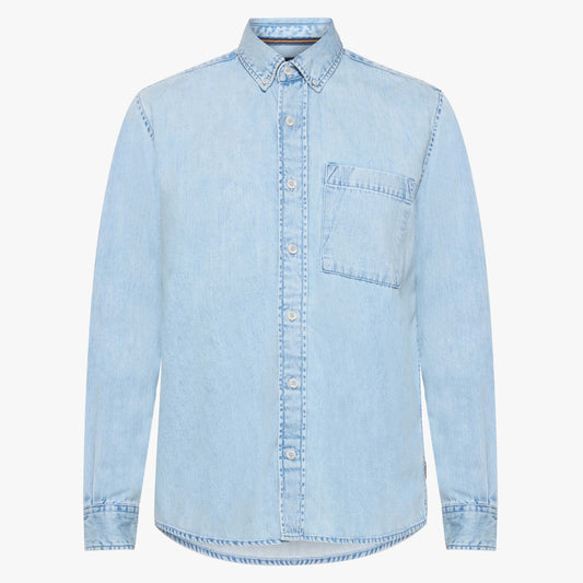 PerSi Denim - Blue Light Chambrais