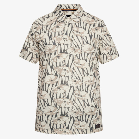 Griffin AOP Jaquard Polo Polo - Pure cashmere