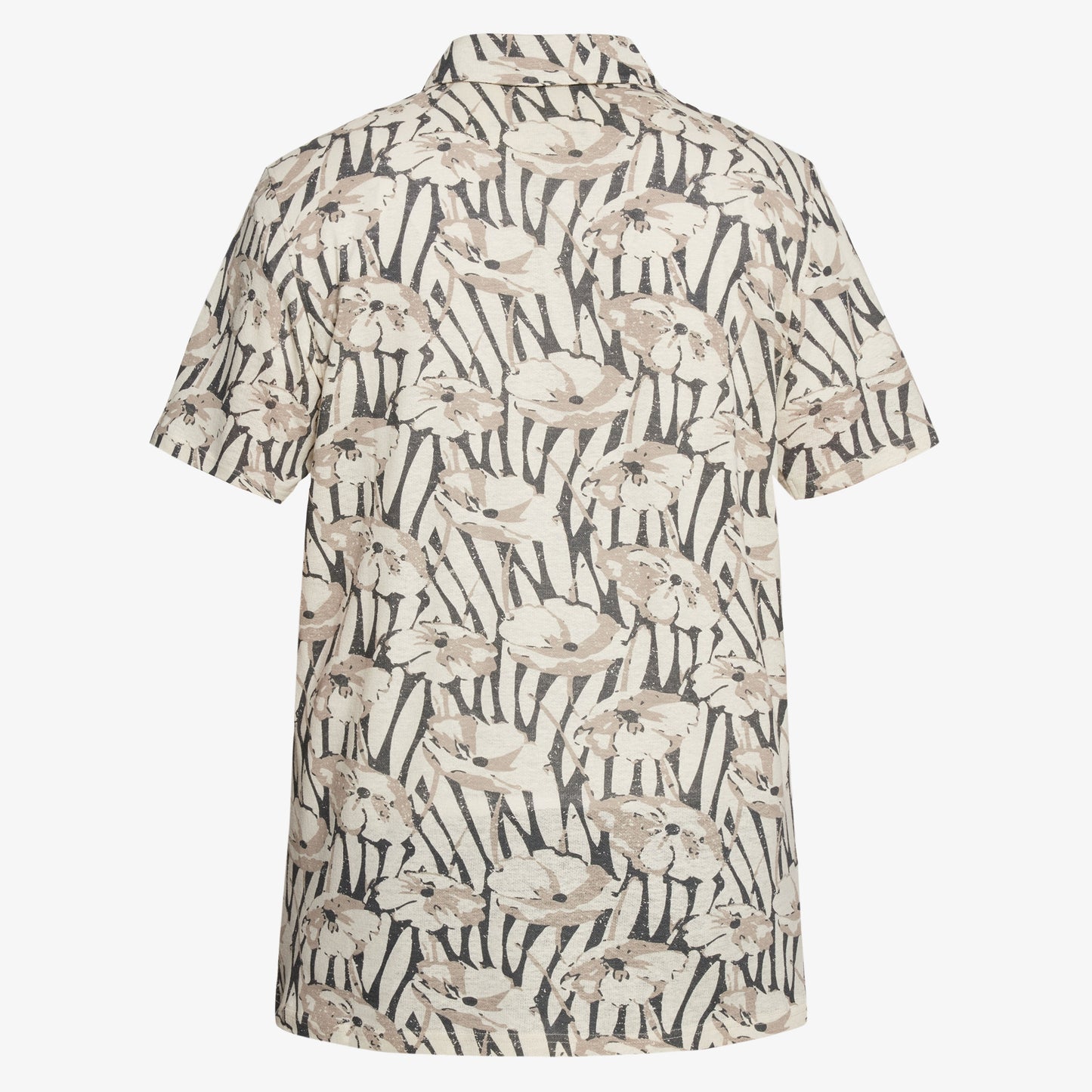 GrantSi AOP Linen Polo Polo - Ivory Cream