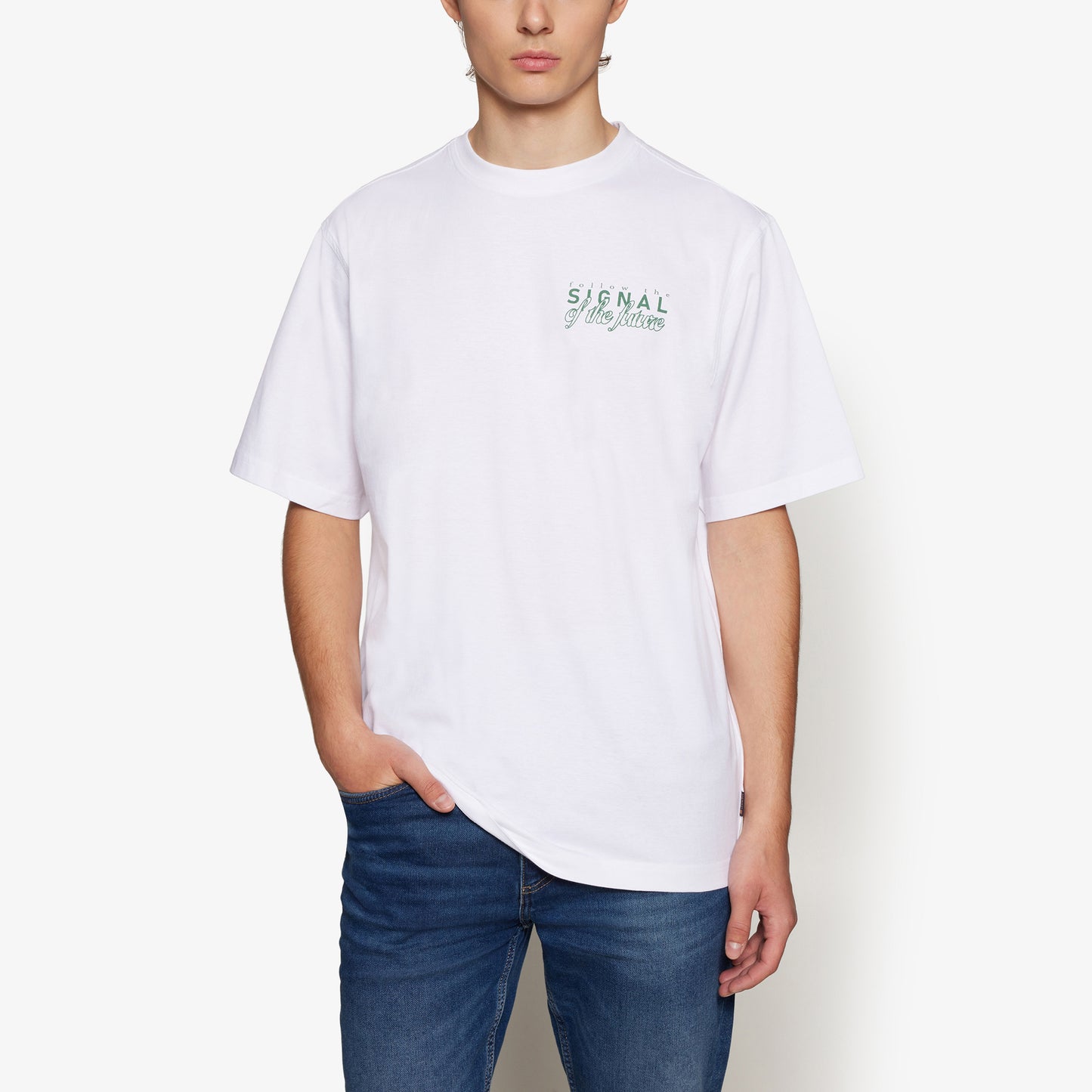 GaelSI Print Tee + T-shirt/Top - White