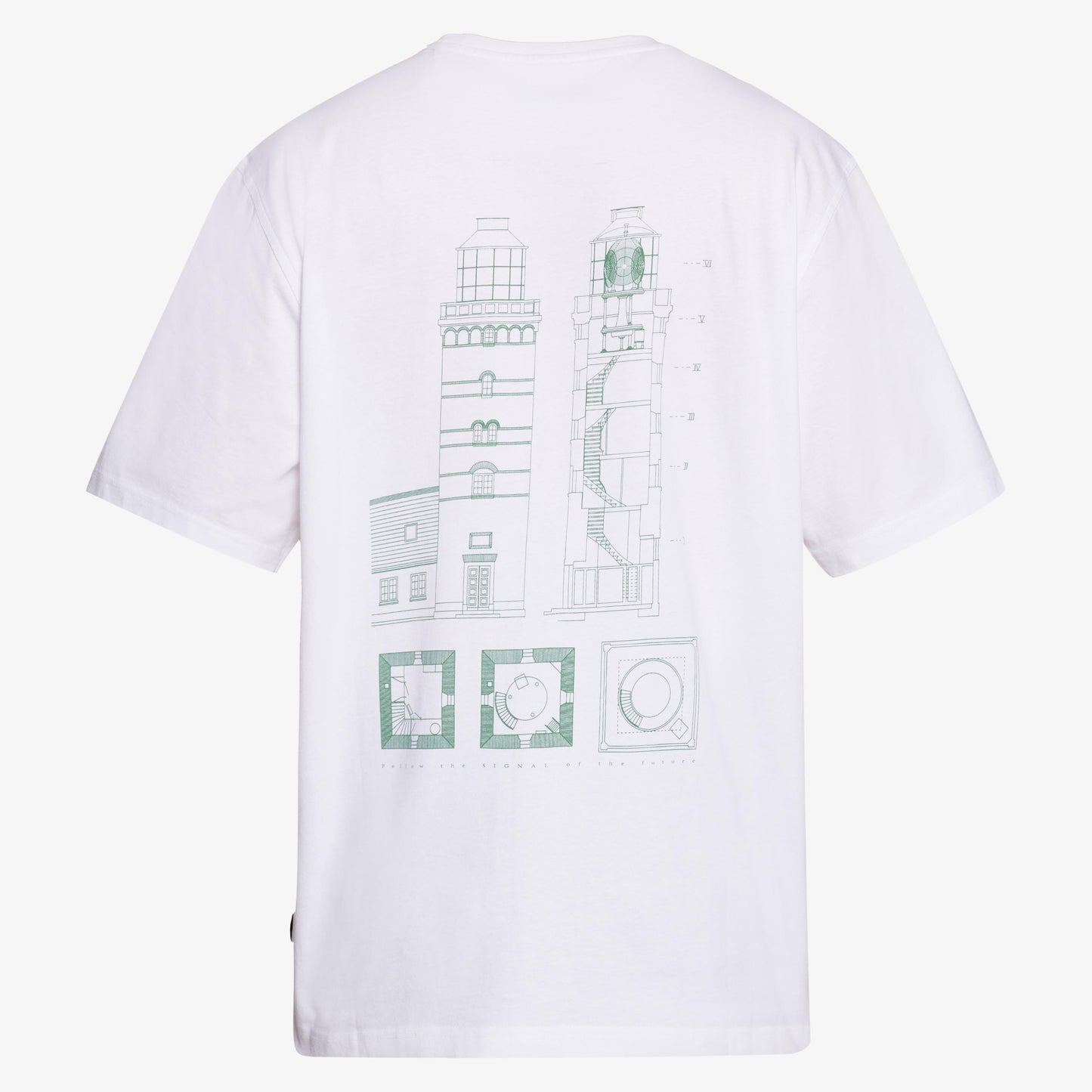 GaelSI Print Tee + T-shirt/Top - White