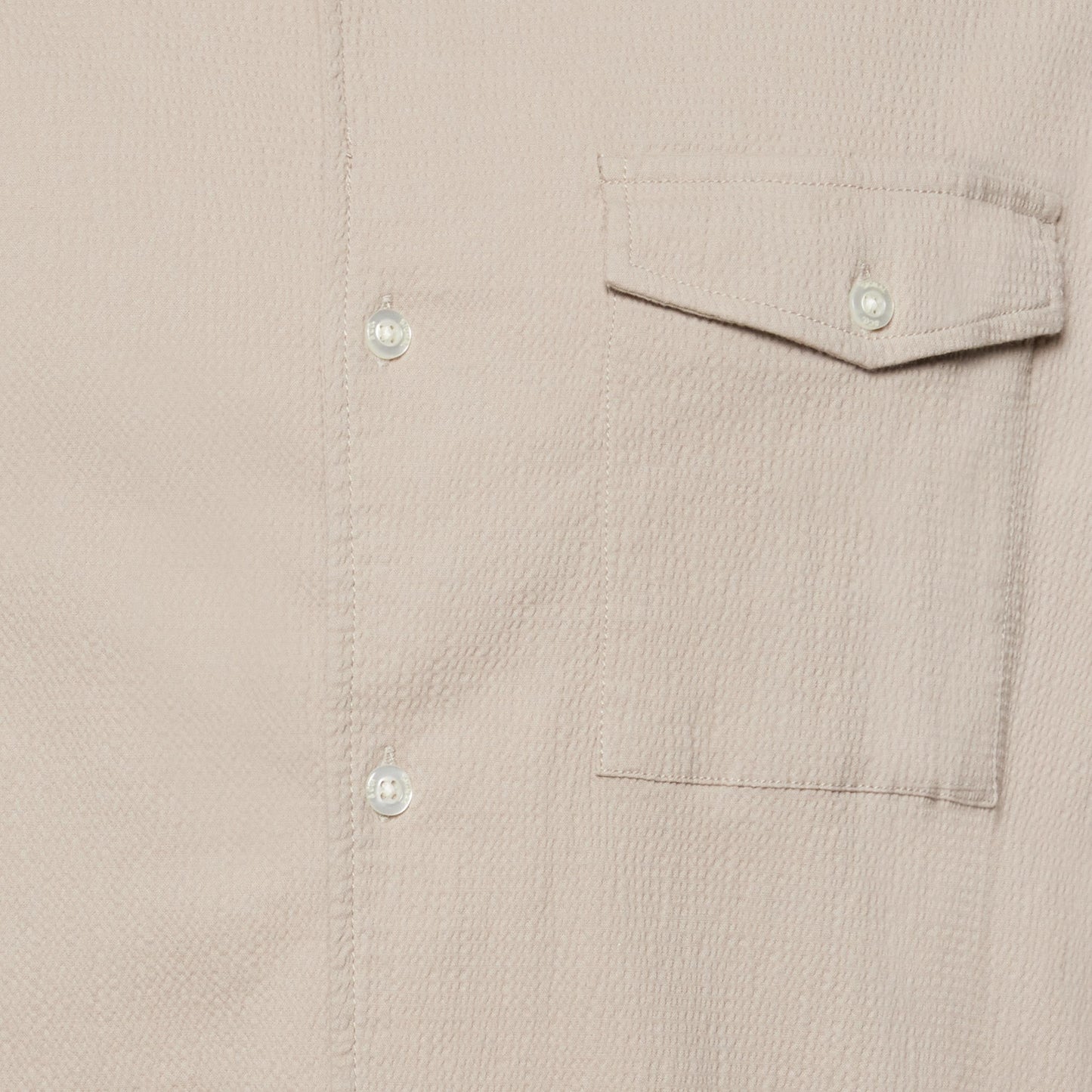 HerbertSi Seersucker S/S Shirts - Pure cashmere