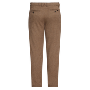 VictorSi Wool Look Pants - Brown Bark