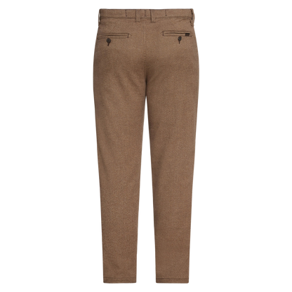 VictorSi Wool Look Pants - Brown Bark