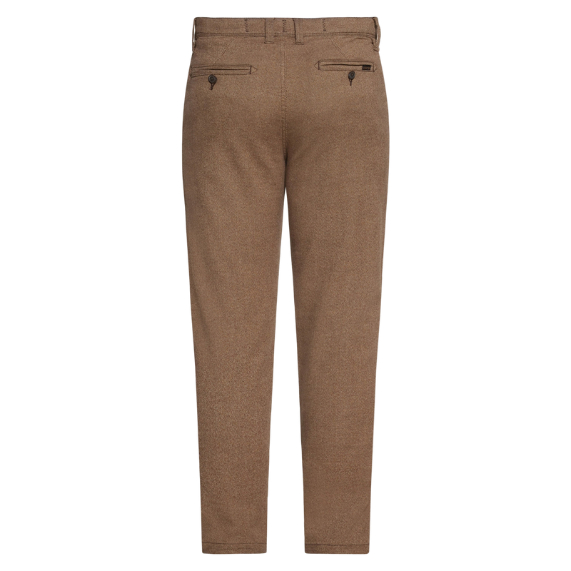 VictorSi Wool Look Pants - Brown Bark