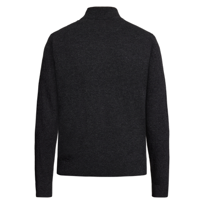 RobertSI Half Zip + Knit - Gray Volcano Melange