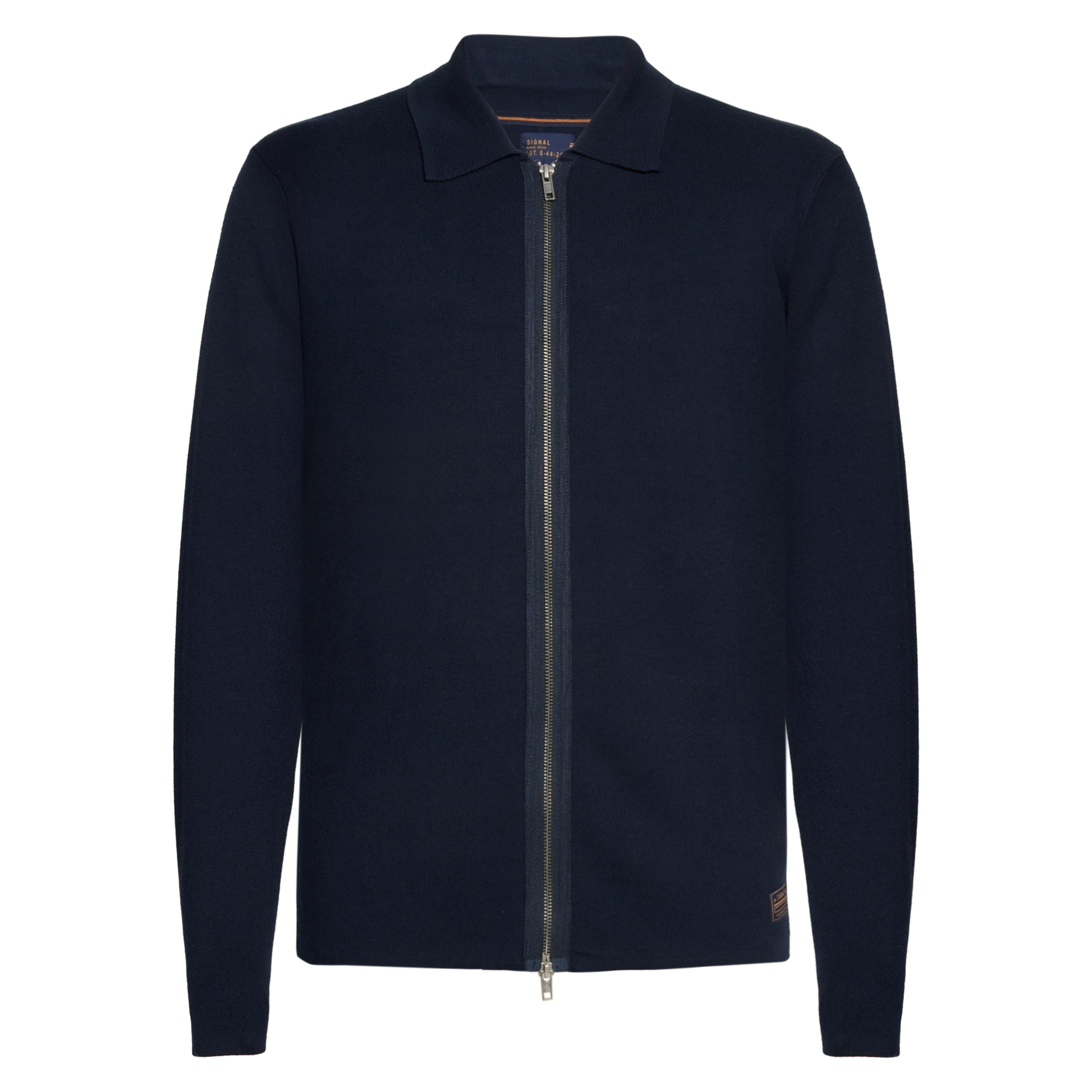 UrianSI Zip Cardigan Knit - Deep Marine