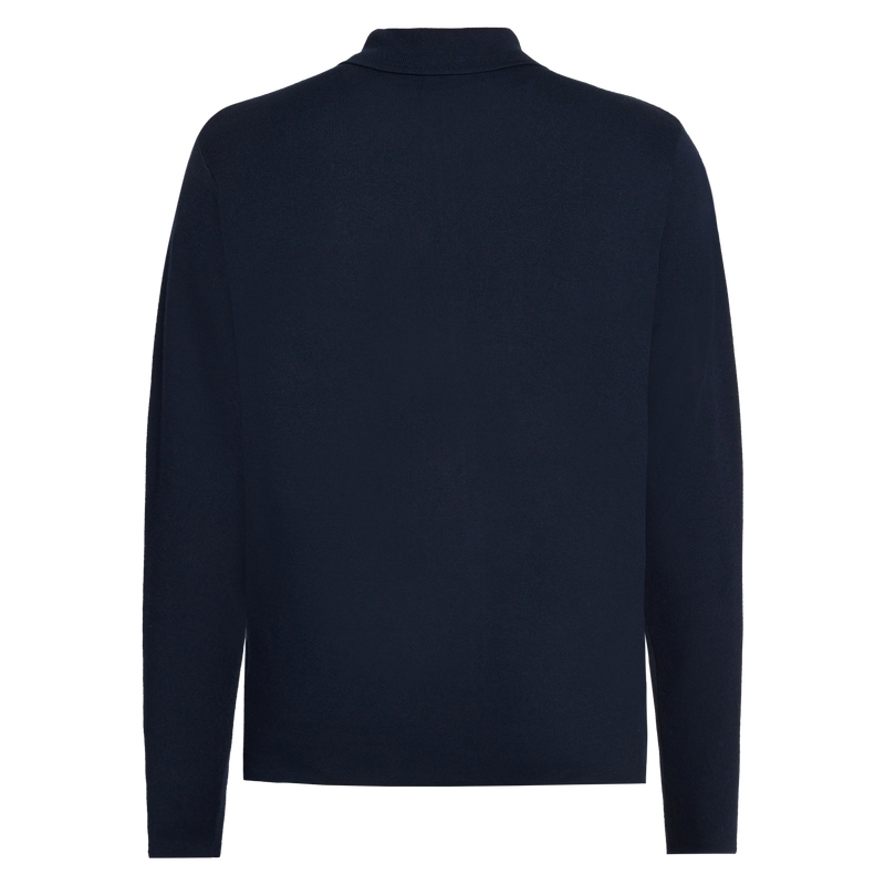 UrianSI Zip Cardigan Knit - Deep Marine