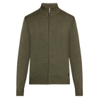 KeanSI Cardigan + Knit - Full Green Melange