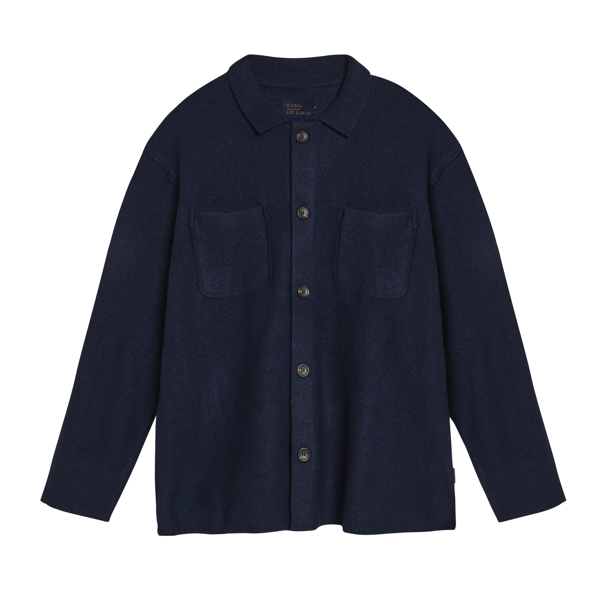 AaronSi Knit Overshirt Knit - Deep Marine