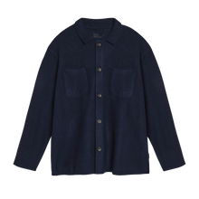 AaronSi Knit Overshirt Knit - Deep Marine