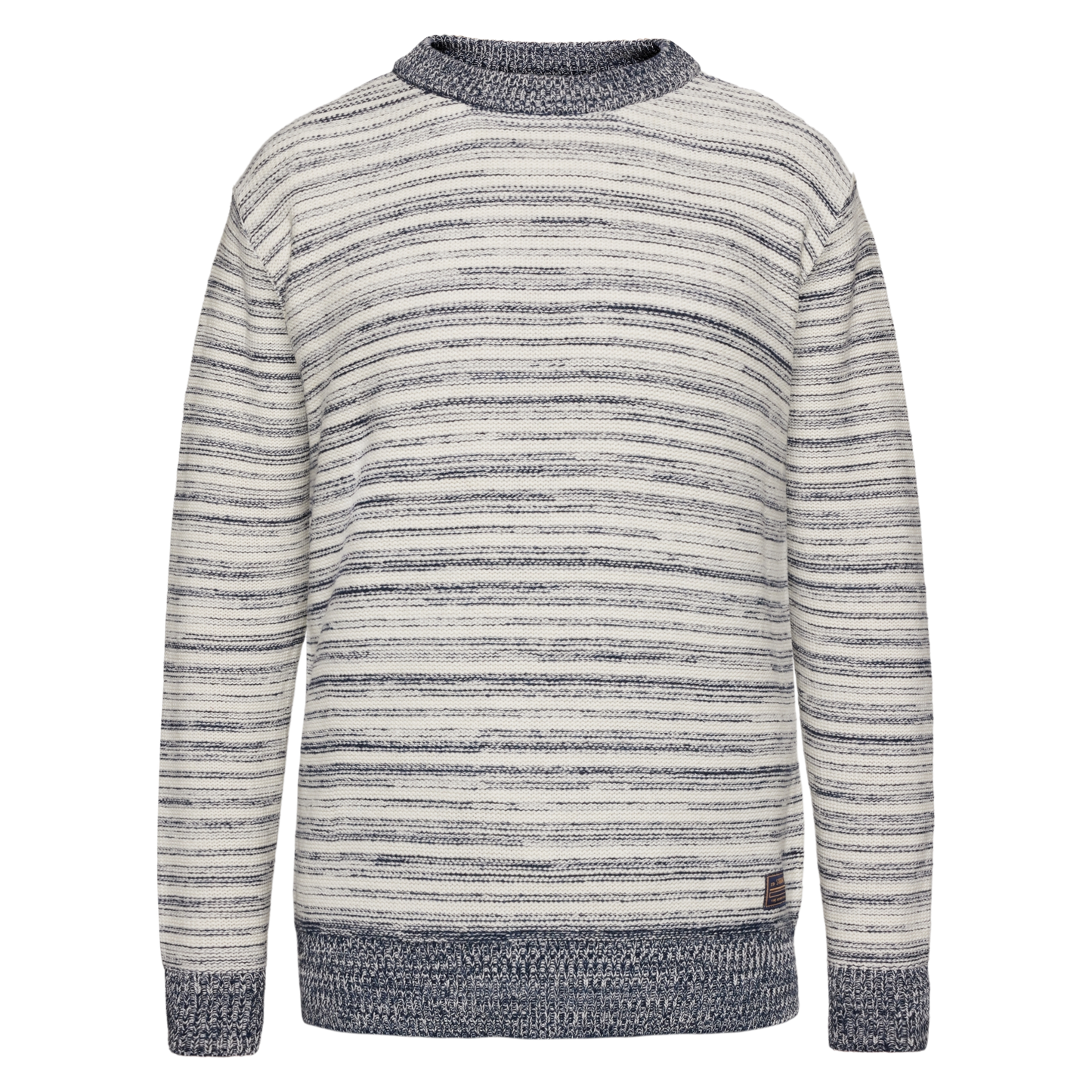 UsherSi Reverse Striped Knit - Deep Marine