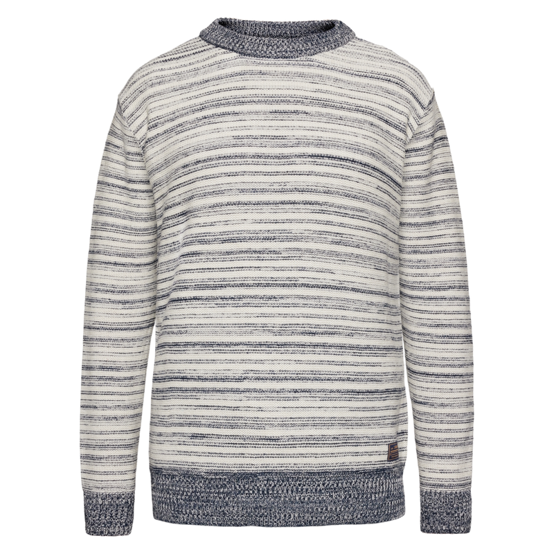 UsherSi Reverse Striped Knit - Deep Marine