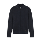 KaiSi Structure Cardigan+ Knit - Deep Marine Melange