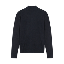 KaiSi Structure Cardigan+ Knit - Deep Marine Melange