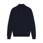 UptonSi Highneck Sweater Knit - Deep Marine