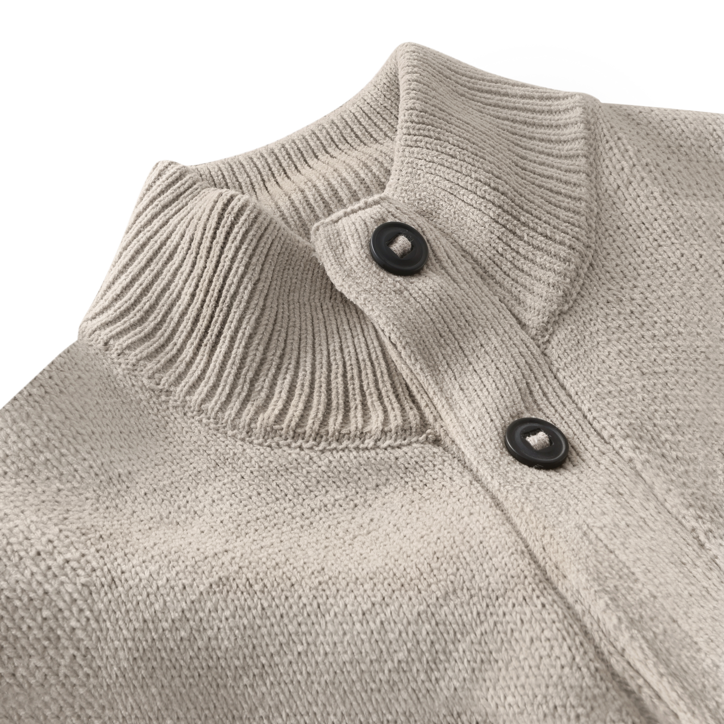 UptonSi Highneck Sweater Knit - Pure cashmere