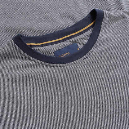 YannSi Mini Stripe + T-shirt/Top - Deep Marine