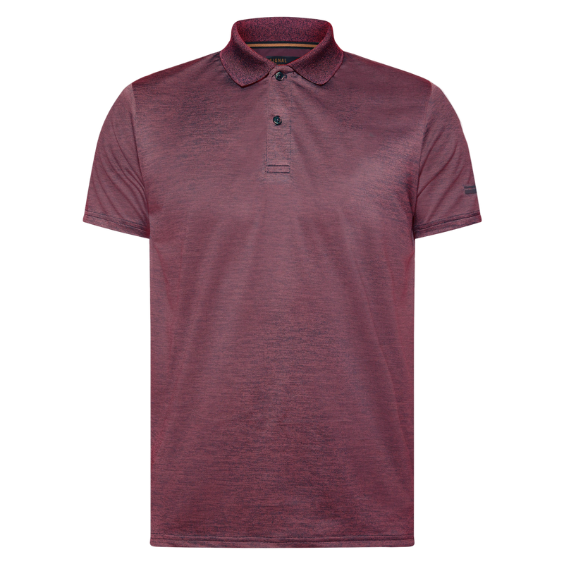 TheoSi Tech Polo - Cherry Chocolate Flour