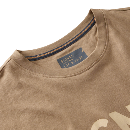 DizzySi Logo Tee + T-shirt/Top - Brown Otter