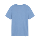 DeanSi Chest Print + T-shirt/Top - Calm blue melange
