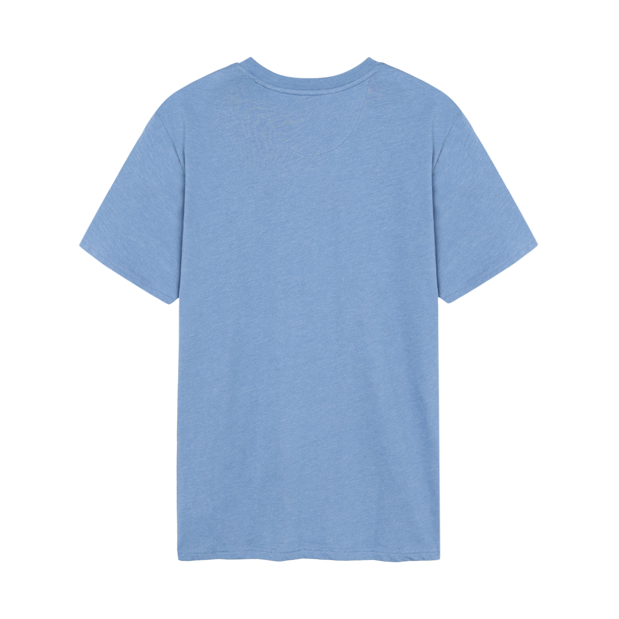 DeanSi Chest Print + T-shirt/Top - Calm blue melange