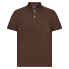 NickySI Pocket Polo Polo - Brown Bark melange