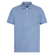 NickySI Pocket Polo Polo - Calm blue melange