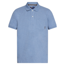 NickySI Pocket Polo Polo - Calm blue melange